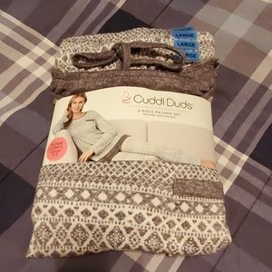 Cuddl Duds 2-piece pajama set